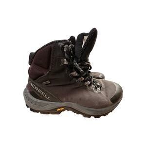 Merrell Thermo Cross 2 Mid Waterproof boots in a dark color midnight black 8.5